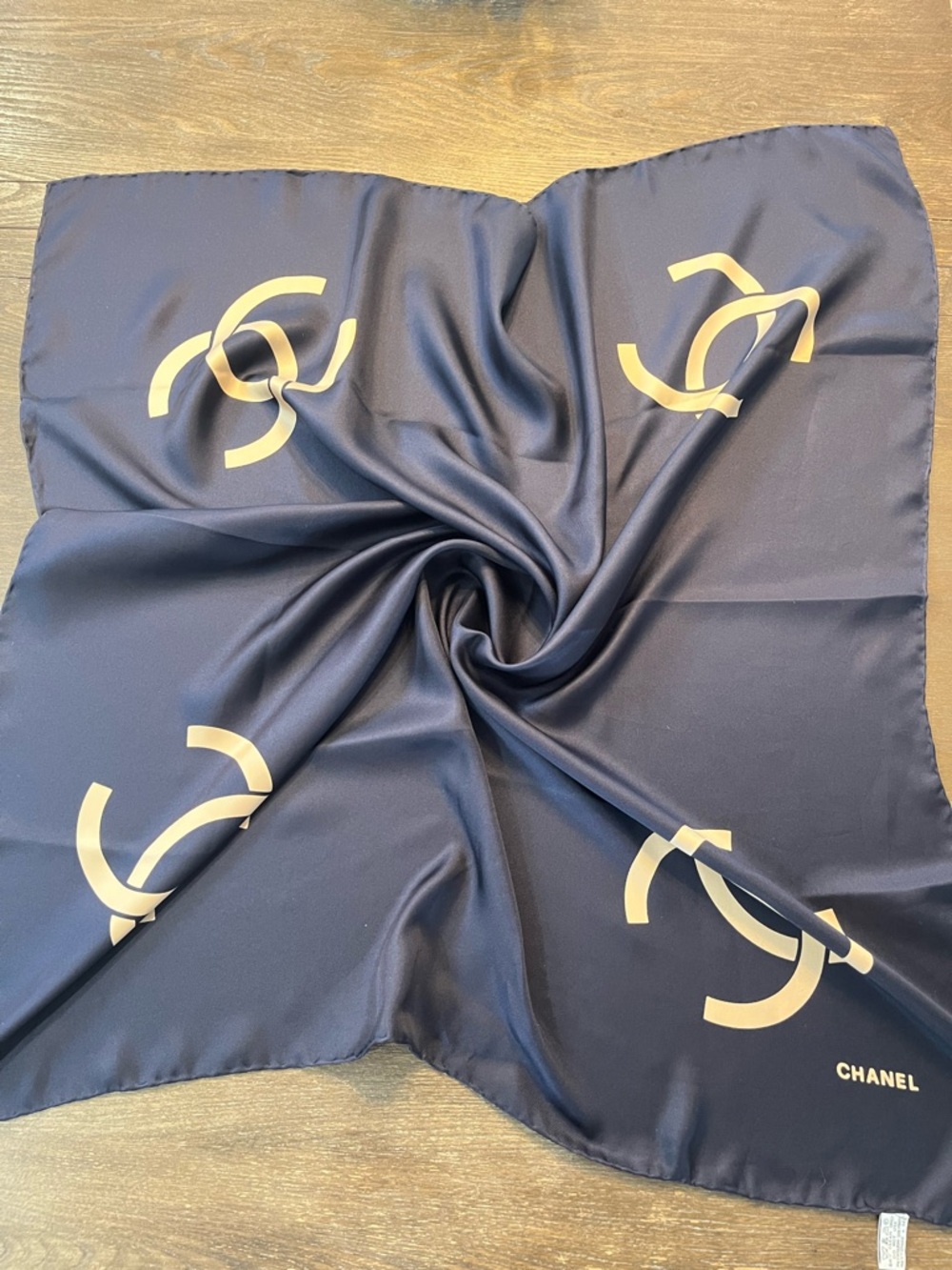 Chanel Silk Scarf - Picture 7 of 10